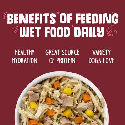 Show full view: Weruva Peking Ducken with Chicken & Duck in Gravy Grain-Free Canned Dog Food, 14-oz, case of 12 slide 6 of 13