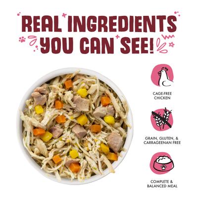 Show full view: Weruva Peking Ducken with Chicken & Duck in Gravy Grain-Free Canned Dog Food, 14-oz, case of 12 slide 4 of 13