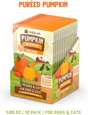 Show full view: Weruva Pumpkin Patch Up! Dog & Cat Food Supplement Pouches, 1.05-oz, case of 12 slide 3 of 14