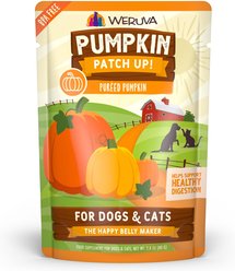 Weruva Pumpkin Patch Up! Dog & Cat Food Supplement Pouches, 2.80-oz, case of 12