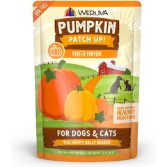 Weruva Pumpkin Patch Up! Dog & Cat Food Supplement Pouches, 2.80-oz, case of 12