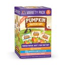 Weruva Pumpkin Patch Up! Pumpkin Pumpkin, What's Your Function? Variety Pack Dog & Cat Wet Food Supplement, 1.05-oz pouch, case of 12