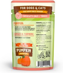 Weruva Pumpkin Patch Up! Pumpkin with Ginger & Turmeric Dog & Cat Wet Food Supplement, 1.05-oz pouch, case of 12 slide 2 of 9