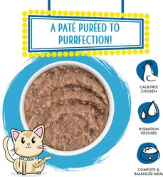 Weruva Slide N' Serve Jeopurrdy Licious Chicken Dinner Pate Grain-Free Cat Food Pouches, 2.8-oz pouch, case of 12 slide 2 of 9