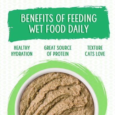 Show full view: Weruva Slide N' Serve Let's Make a Meal Lamb & Mackerel Dinner Pate Grain-Free Cat Food Pouches, 2.8-oz pouch, case of 12 slide 4 of 13