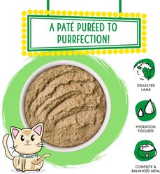 Weruva Slide N' Serve Let's Make a Meal Lamb & Mackerel Dinner Pate Grain-Free Cat Food Pouches, 5.5-oz pouch, case of 12 slide 2 of 9