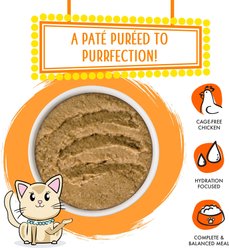 Weruva Slide N' Serve Love Connection Chicken & Salmon Dinner Pate Grain-Free Cat Food Pouches, 2.8-oz pouch, case of 12 slide 2 of 9