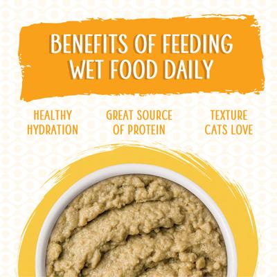 Show full view: Weruva Slide N' Serve The Slice is Right Wild Caught Salmon Dinner Pate Grain-Free Cat Food Pouches, 5.5-oz pouch, case of 12 slide 7 of 13