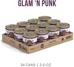 Weruva Truluxe Glam 'N Punk with Lamb & Duck in Gelee Grain-Free Canned Cat Food, 3-oz, case of 24 slide 2 of 9