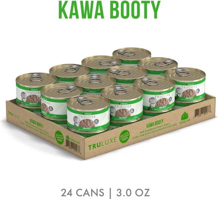 Show full view: Weruva Truluxe Kawa Booty with Kawakawa Tuna in Gravy Grain-Free Canned Cat Food, 3-oz, case of 24 slide 3 of 13