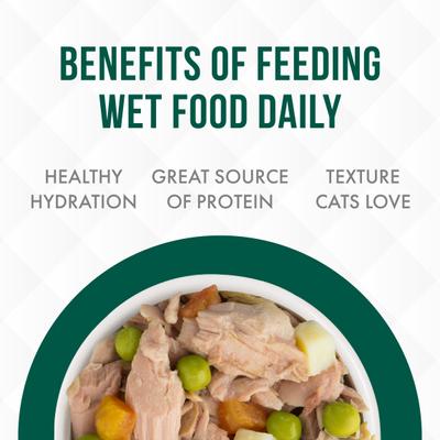 Show full view: Weruva Truluxe Mediterranean Harvest Tuna & Veggies in Gravy Grain-Free Wet Cat Food, 3-oz, case of 24 slide 7 of 14