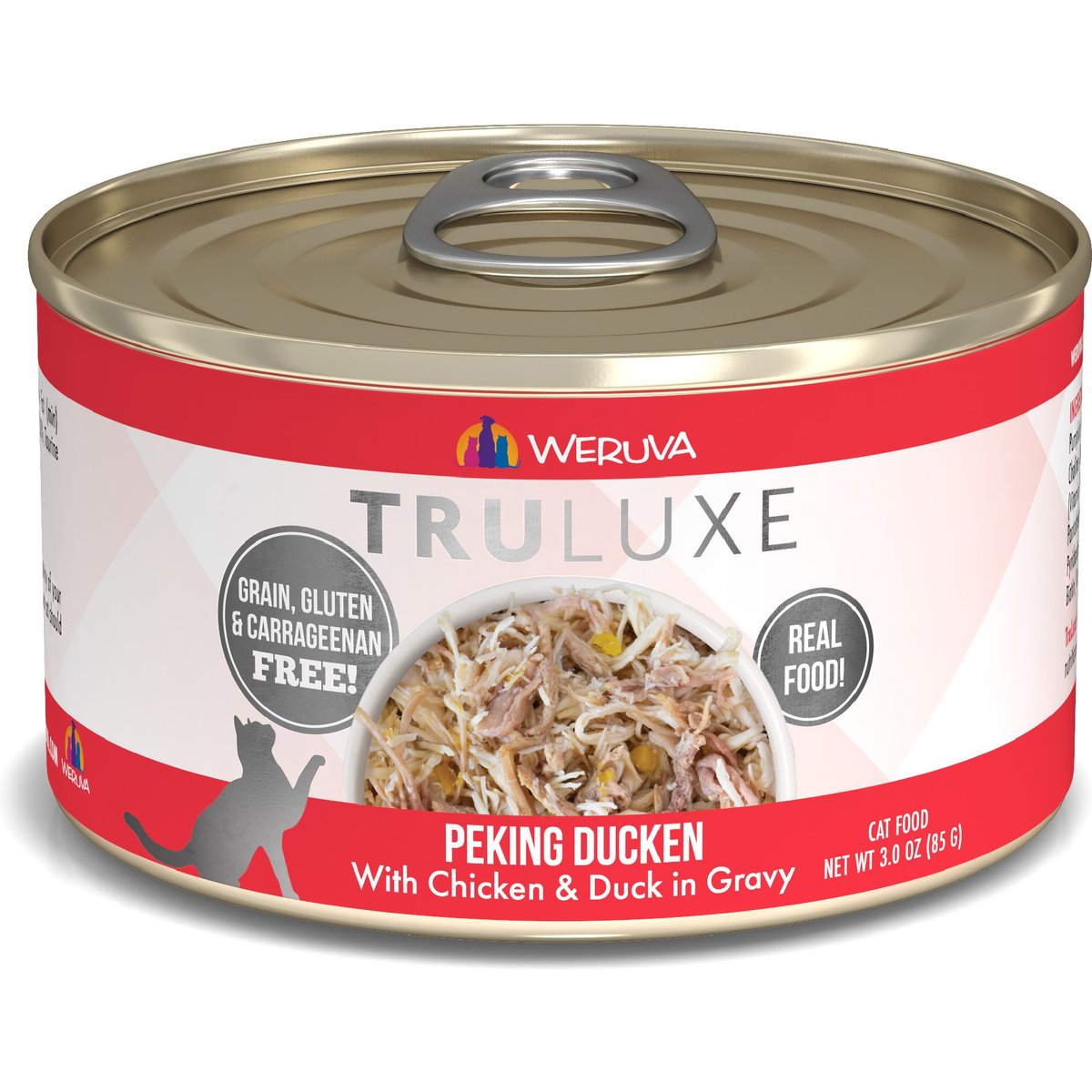 Weruva Truluxe Peking Ducken Chicken & Duck Cat Food, 3-oz, 24 ct