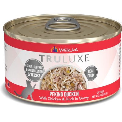 Weruva Weruva Truluxe Peking Ducken Chicken & Duck Cat Food, 3-oz, 24 ct