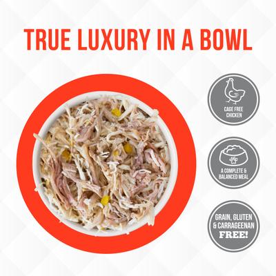 Show full view: Weruva Truluxe Peking Ducken with Chicken & Duck in Gravy Grain-Free Canned Cat Food, 3-oz, case of 24 slide 4 of 13