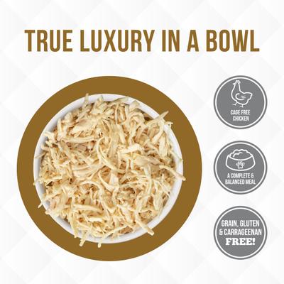 Show full view: Weruva Truluxe Quick 'N Quirky with Chicken & Turkey in Gravy Grain-Free Canned Cat Food, 6-oz, case of 24 slide 4 of 13