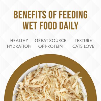 Show full view: Weruva Truluxe Quick 'N Quirky with Chicken & Turkey in Gravy Grain-Free Canned Cat Food, 6-oz, case of 24 slide 7 of 13