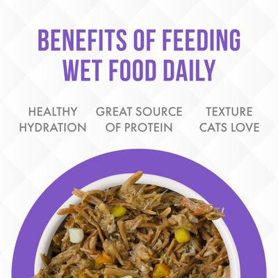 Show full view: Weruva Truluxe Steak Frites Dinner Beef & Pumpkin in Gravy Grain-Free Wet Cat Food, 6-oz, case of 24 slide 7 of 14