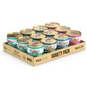 Weruva TruLuxe TruSurf Variety Pack Grain-Free Canned Cat Food, 3-oz, case of 24