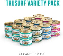 Weruva TruLuxe TruSurf Variety Pack Grain-Free Canned Cat Food, 3-oz, case of 24 slide 2 of 9