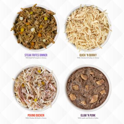 Show full view: Weruva TruLuxe TruTurf Variety Pack Grain-Free Canned Cat Food, 3-oz, case of 24 slide 5 of 13