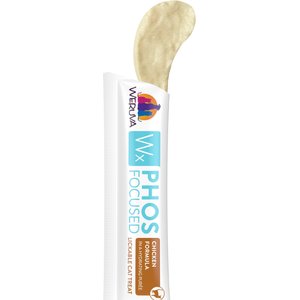 Weruva Wx Phos Focused Chicken Formula Grain-Free Lickable Cat Treats, 0.5-oz tube, 5 count