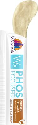 Show full view: Weruva Wx Phos Focused Chicken Formula Grain-Free Lickable Cat Treats, 0.5-oz tube, 5 count slide 4 of 11