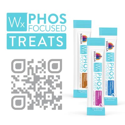 Show full view: Weruva Wx Phos Focused Chicken & Tilapia Formula Grain-Free Lickable Cat Treats, 0.5-oz tube, 5 count slide 9 of 11