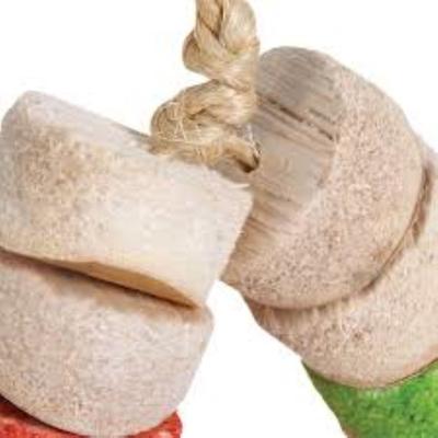 Show full view: Wesco Pet Carnival Bird Kabob Bird Chew Toy slide 2 of 5