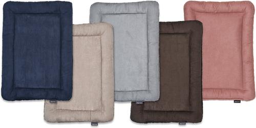 Show full view: West Paw Big Sky Nap Dog Bed, Dusty Rose, X-Small slide 2 of 5