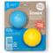 Show in main carousel: West Paw Boundr Ball Dog Chew Toy, 2 count, Aqua Blue/Dandelion Yellow, Small slide 2 of 10