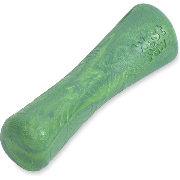 West Paw Classic Berber Bone Dog Toy, Moss Chevron