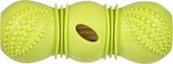 West Paw Flossr Dog Dental Stick Dispenser Tough Chew Water Ropes & Tug Dog Toy, Large, Granny Smith slide 1 of 3