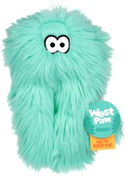 West Paw Freya Rowdies Durable Squeaky Plush Dog Toy, Seafoam