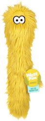 West Paw Ivar Rowdies Durable Squeaky Plush Dog Toy, Citrus