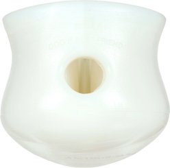 West Paw Limited Edition Toppl Treat Dispensing Dog Toy, Glow, Large: 4-in