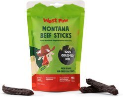 West Paw Montana Beef Sticks High-Protein Air-Dried Dog Treats, 6-oz bag