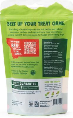 Show full view: West Paw Montana Beef Sticks High-Protein Air-Dried Dog Treats, 6-oz bag slide 3 of 8