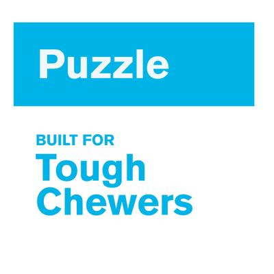 Show full view: West Paw Qwizl Tough Treat Dispensing Dog Chew Toy, Tangerine Orange, Small slide 4 of 9