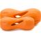 Show in main carousel: West Paw Qwizl Tough Treat Dispensing Dog Chew Toy, Tangerine Orange, Small slide 6 of 9