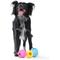 Show in main carousel: West Paw Rumbl Bouncy Ball Dog Toy, Dandelion Yellow, Small slide 8 of 11