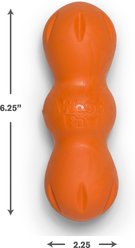 West Paw Rumpus Medium Tough Dog Chew Toy, Orange slide 2 of 6