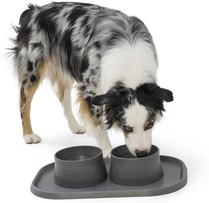 Show full view: West Paw Seaflex Dog & Cat Placemat, Sea Fog slide 3 of 4