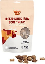 West Paw Single Ingredient Beef Heart Freeze-Dried Dog Treats, 2.5-oz bag