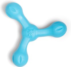 West Paw Skamp Tough Dog Chew Toy, Aqua Blue, Large: 8.5-in