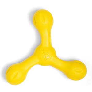 West Paw Skamp Tough Dog Chew Toy, Dandelion Yellow, Large: 8.5-in