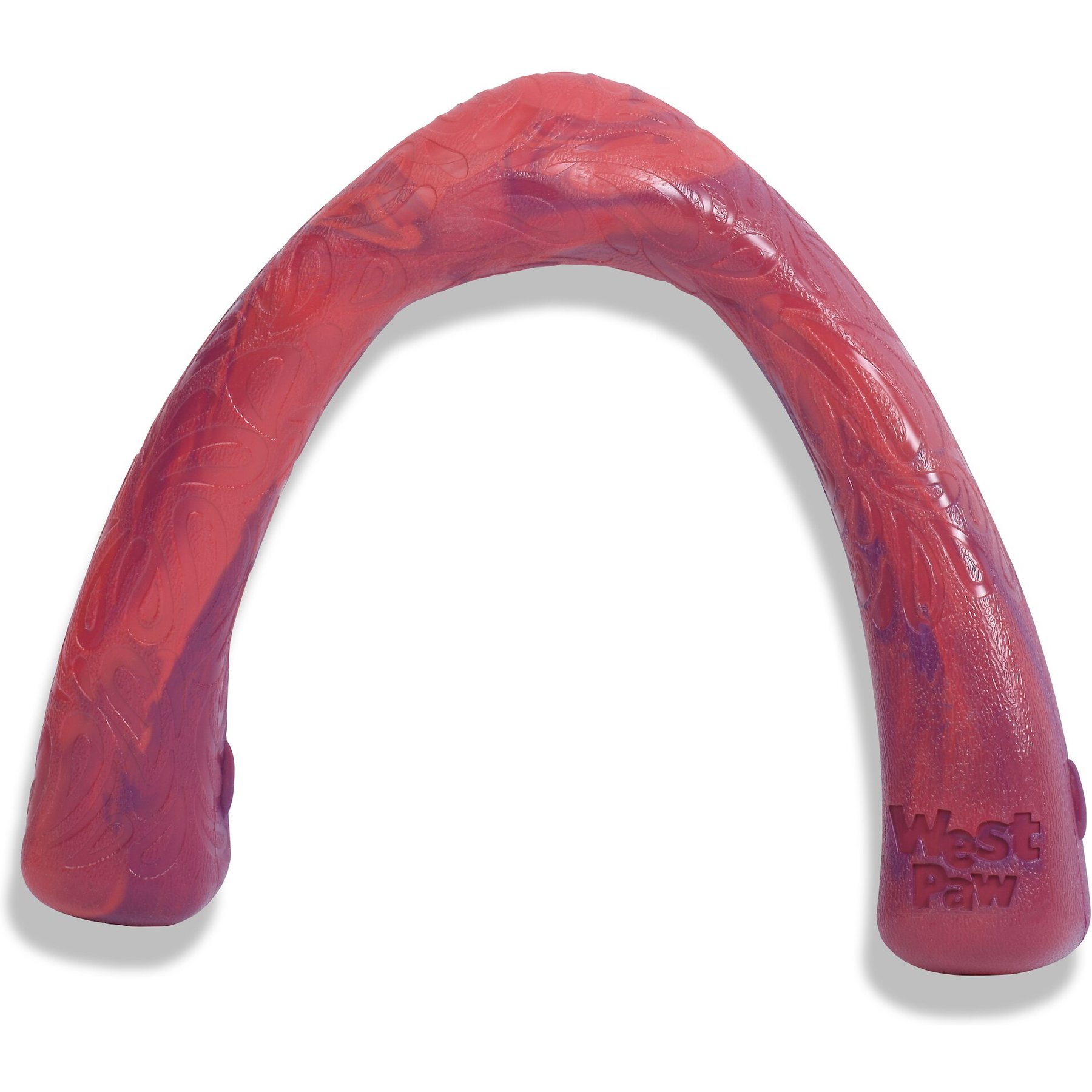 West Paw Snorkl Dog Chew Toy, Large, Hibiscus