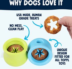 West Paw Toppl Refill Human Grade Beef Flavored Lickable Dog Treats, 8 count pouch slide 2 of 6