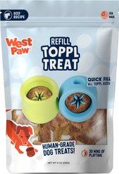 West Paw Toppl Refill Human Grade Beef Flavored Lickable Dog Treats, 8 count pouch