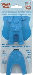 West Paw Toppl Stopper 2 Pack Dog Bowl Accessory, Blue