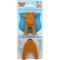 Show in main carousel: West Paw Toppl Stopper 2 Pack Dog Bowl Accessory, Orange slide 1 of 10
